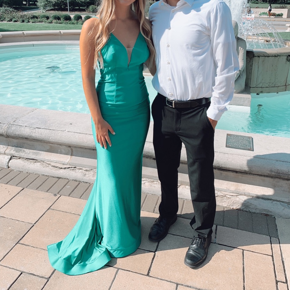 Emerald Green Prom Dress